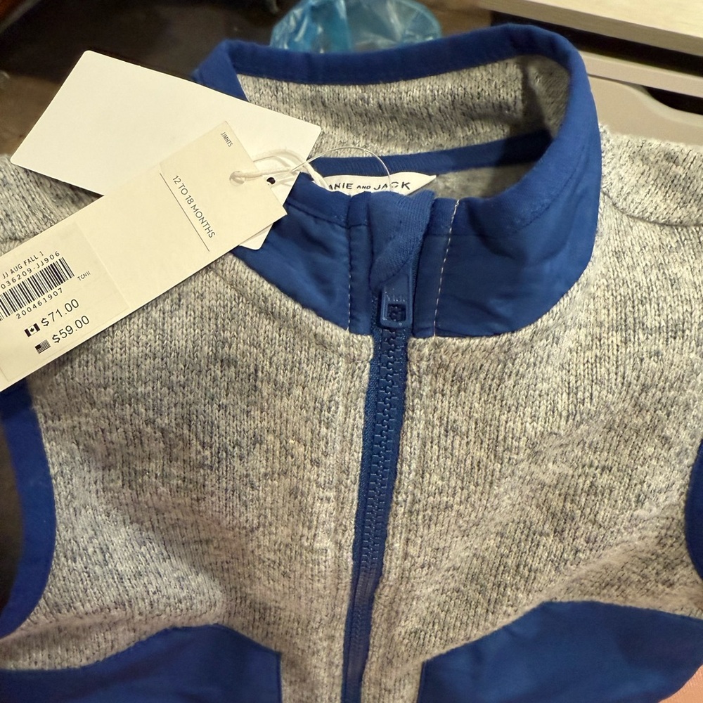 Janie and Jack vest